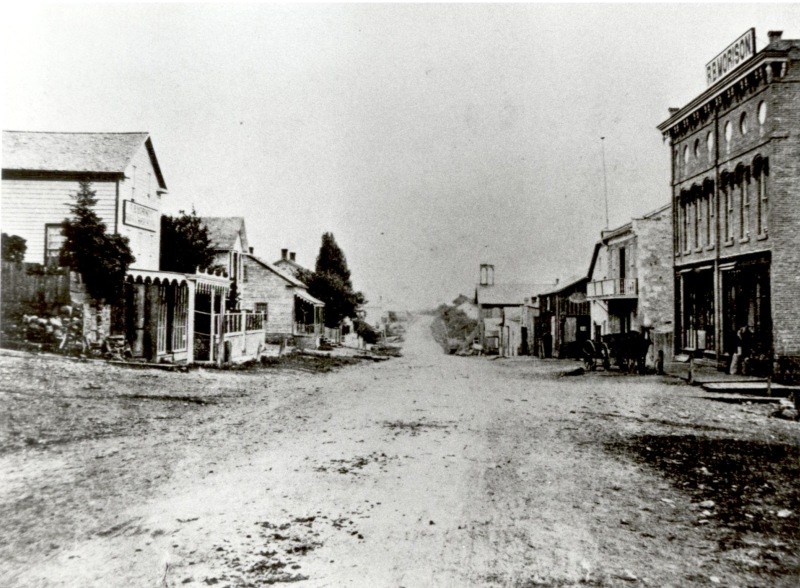 Morriston Main Street (Queen St) c1860