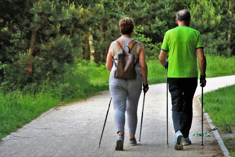 seniors walking