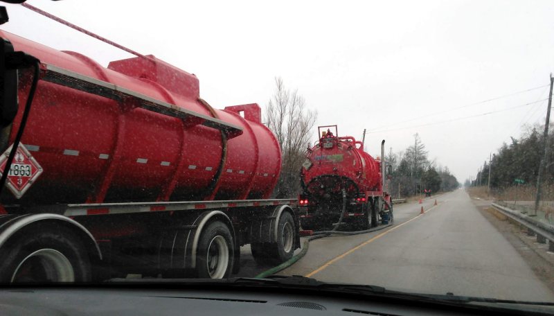 jet fuel spill into mill creek Puslinch